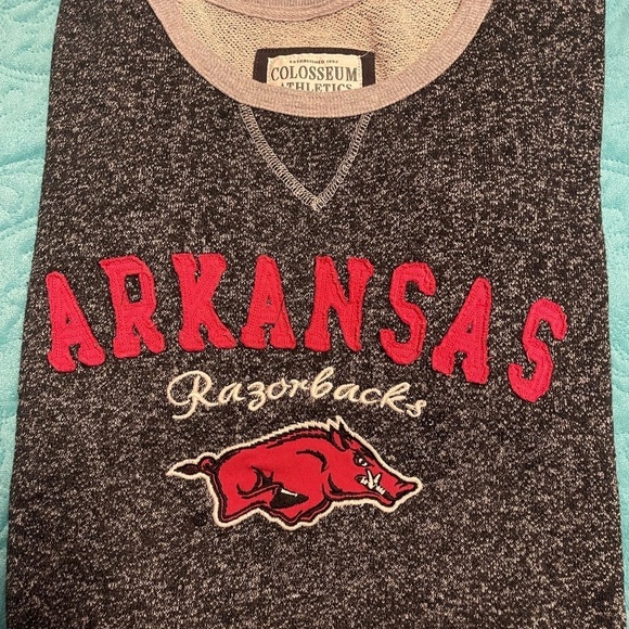 Arkansas Razorbacks Colosseum Athletics Collegiate Licensed‎ Product  women’s L - Picture 7 of 7
